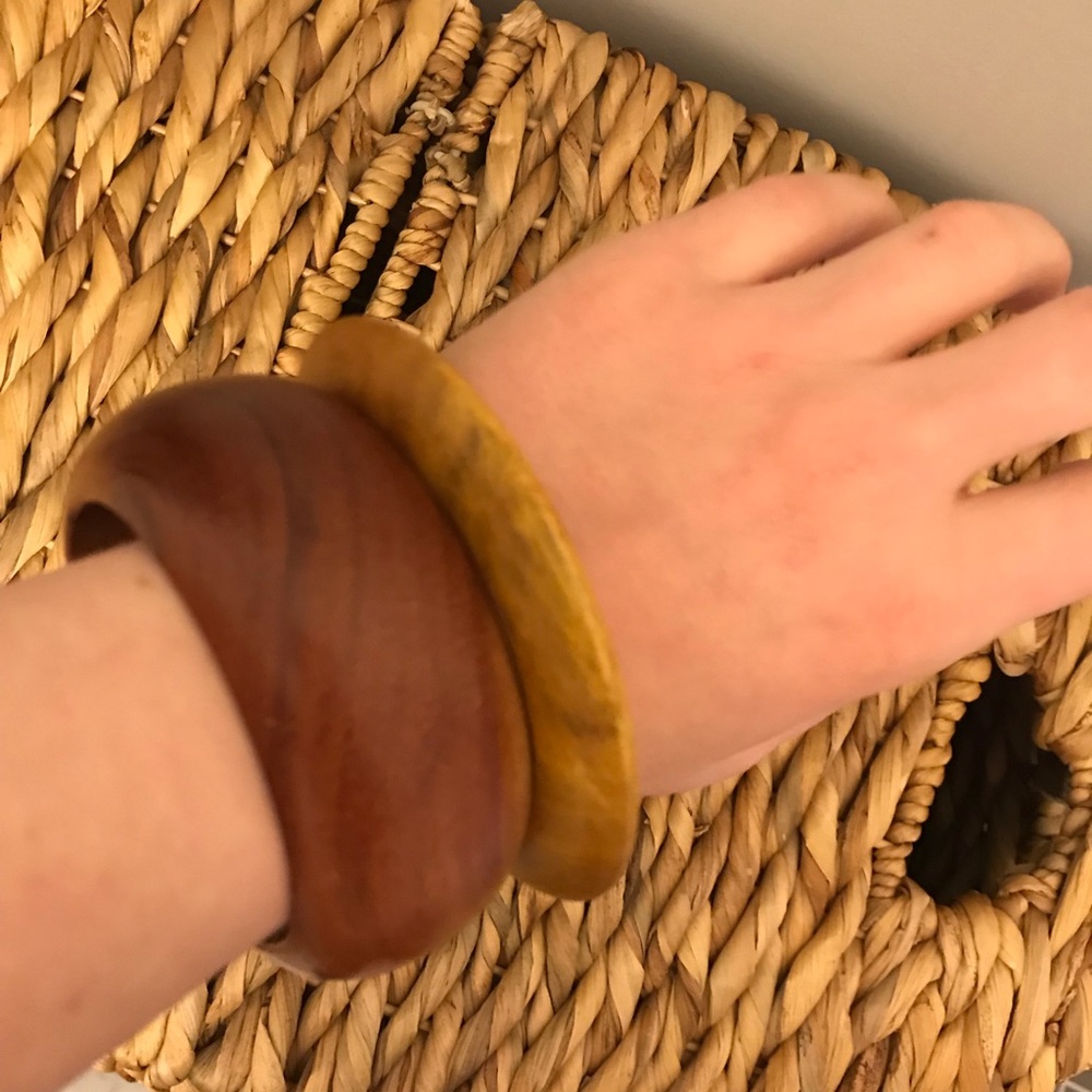 Wooden bracelets
